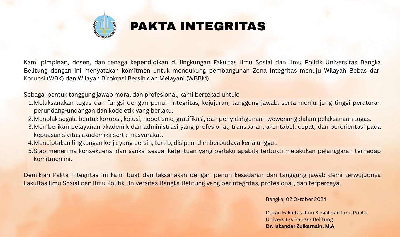 Pakta Integritas